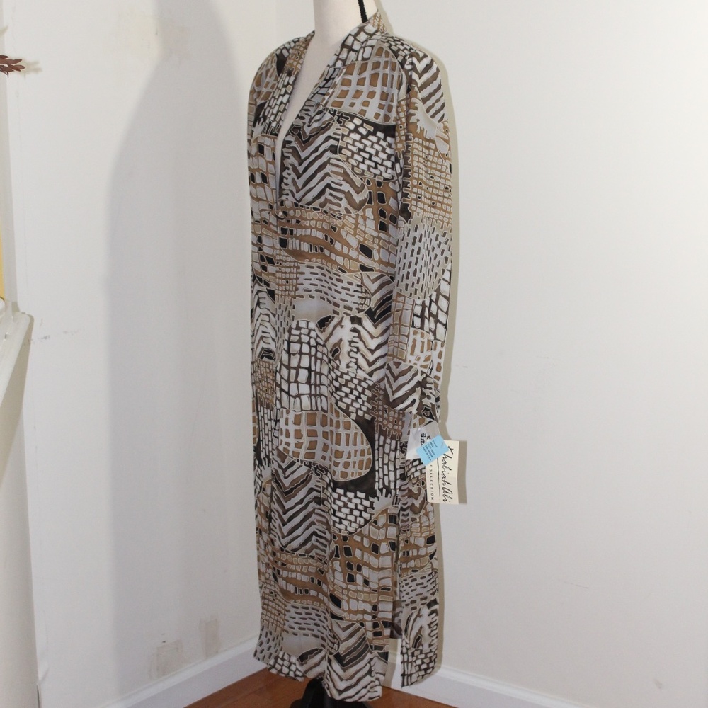 Khaliah Ali Collection, Duster Jacket Coat Light weight - Picture 3 of 9